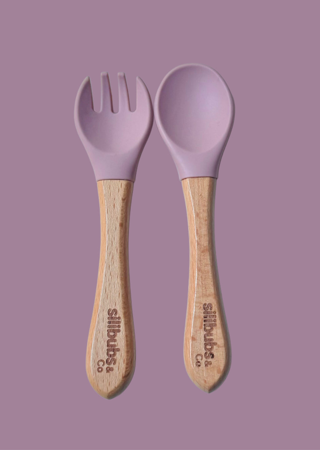 Bamboo Fork and Spoon Set