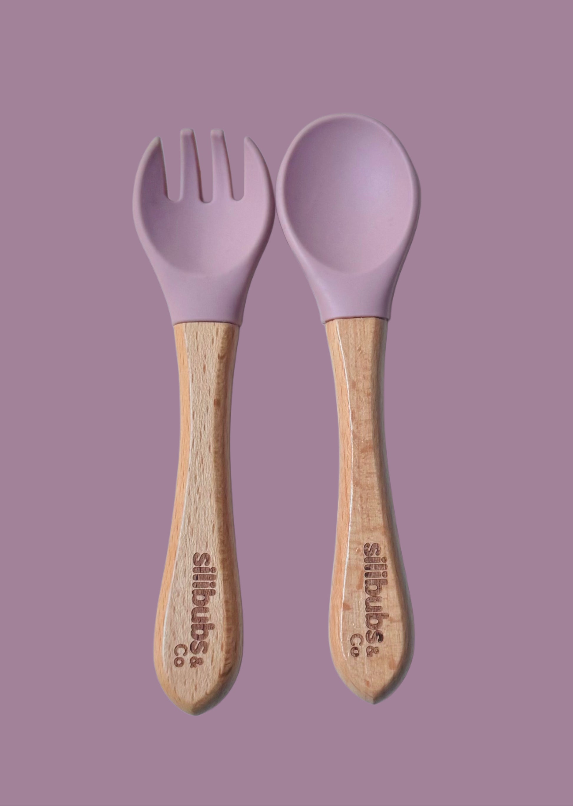 Bamboo Fork and Spoon Set